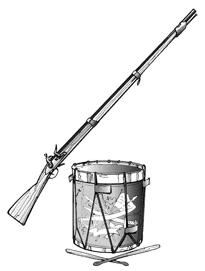 Musket and Drum Musket and Drum